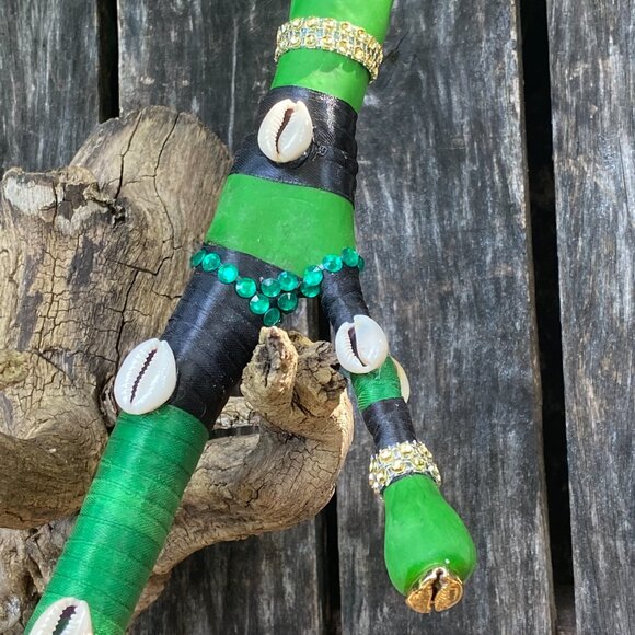 Garabato Oggun Orisha Resguardo Tool YorubaReligion Santeria Resguardo Oggun 12" - Picture 3 of 4